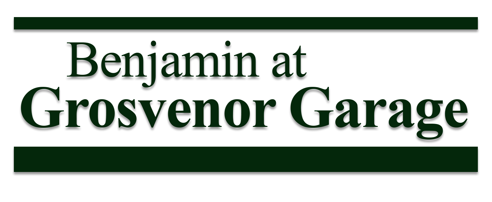 benjamin-at-grosvenor-garage-logo